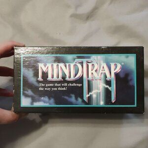 VINTAGE 1996 Mindtrap Challenge Card Game by Pressman